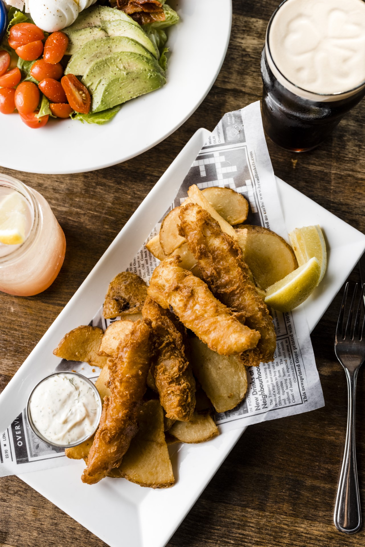 Fox & Goose Public House | Fish & Chips British Specialty from lunch menu
